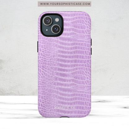 Luxe Leather in Purple - Magsafe Case