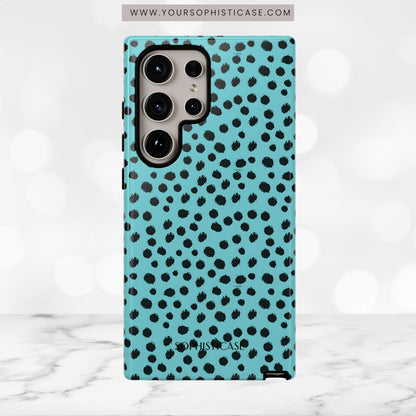 Cheetahs and Liars in Aqua - Tough Phone Case