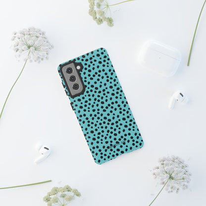 Cheetahs and Liars in Aqua - Tough Phone Case