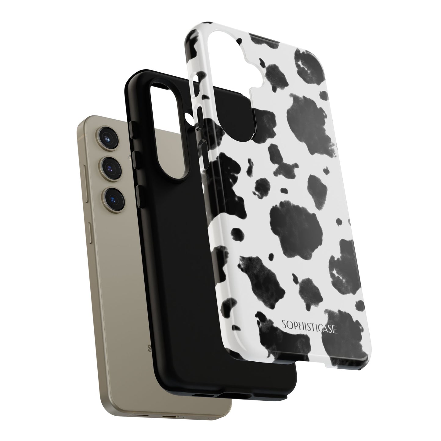 Holy Cow in Black - iPhone Case, Samsung Galaxy Case, Google Pixel Case