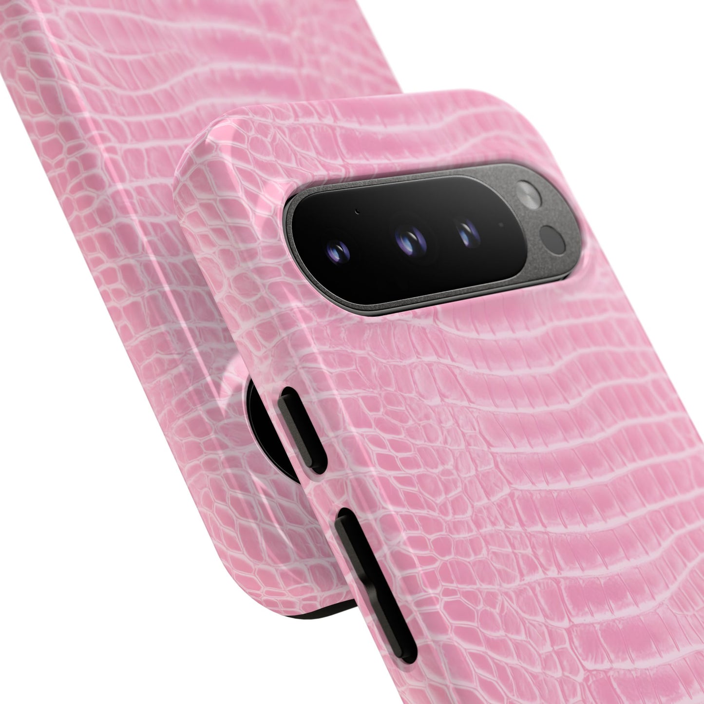 Luxe Leather in Pink - Tough Phone Case