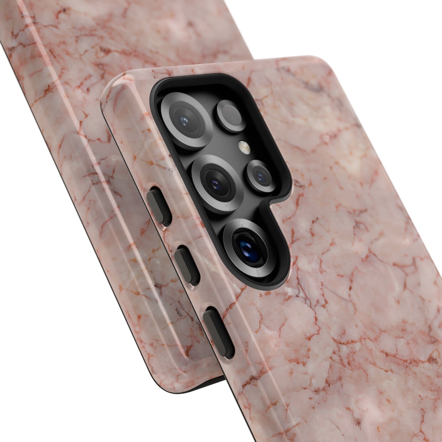 Marble Opulence in Pink - iPhone Case, Samsung Galaxy Case, Google Pixel Case