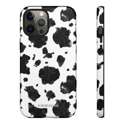 Holy Cow in Black - iPhone Case