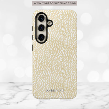 Oh Deer! in Neutral Beige- Tough Phone Case