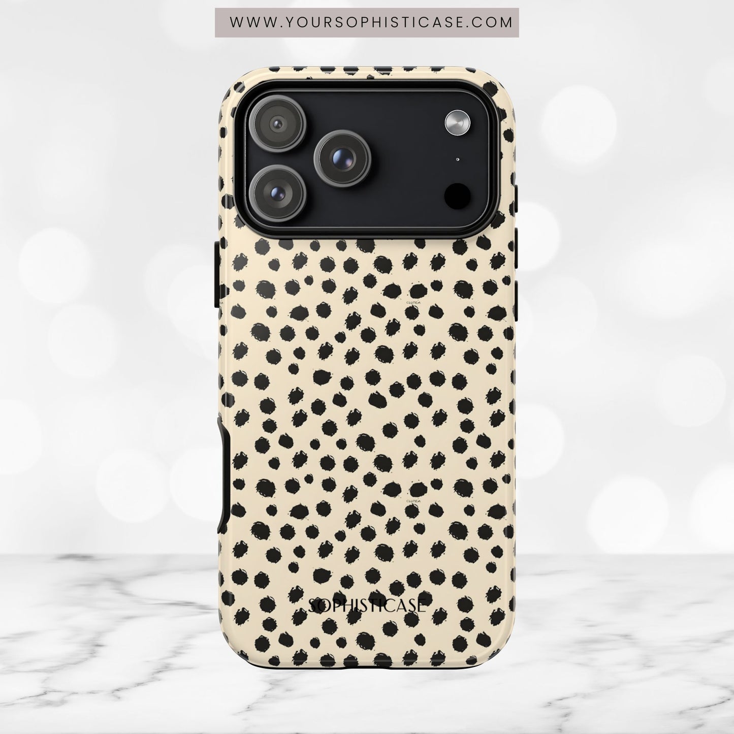 Cheetahs and Liars in Beige - iPhone Case