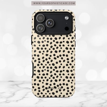 Cheetahs and Liars in Beige - iPhone Case