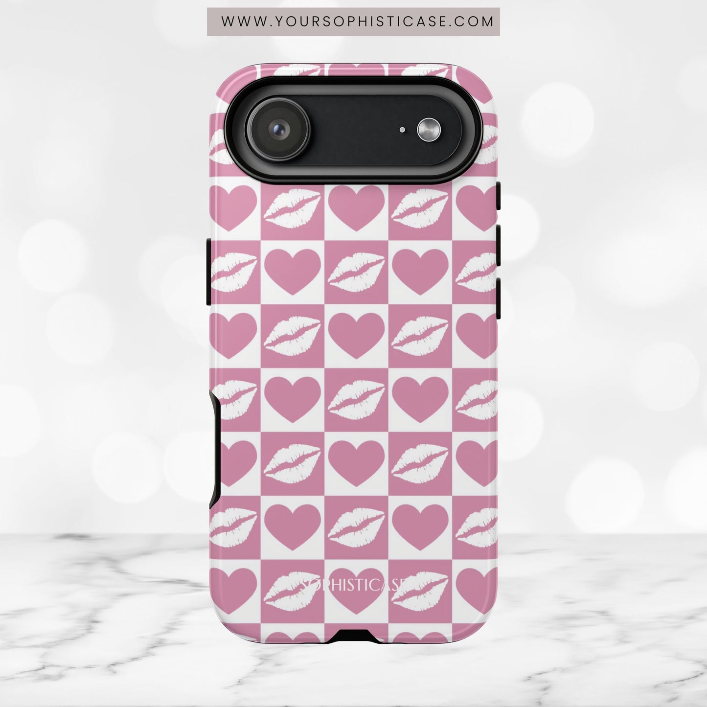 Belle Amie in Pink - iPhone Case, Samsung Galaxy Case, Google Pixel Case