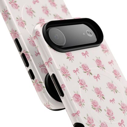 The Sweetest Thing in Coquette Roses and Bows - iPhone Magsafe Case