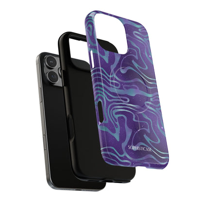 Cosmic Gold in Blue & Purple - iPhone Magsafe Case