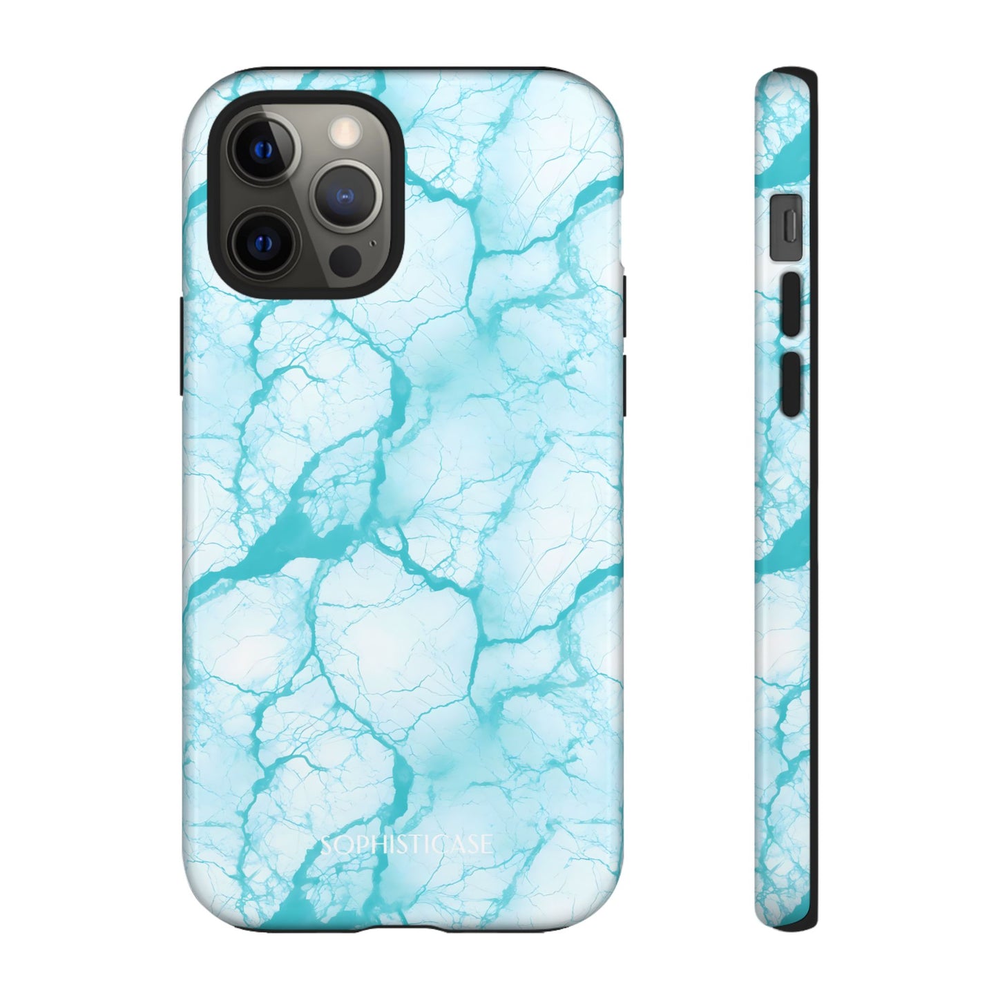 Marble Opulence in Aqua - Tough Phone Case