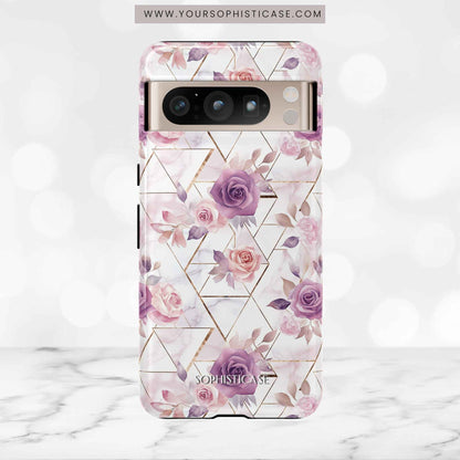 Royal Floral in Rose Royale - Tough Phone Case