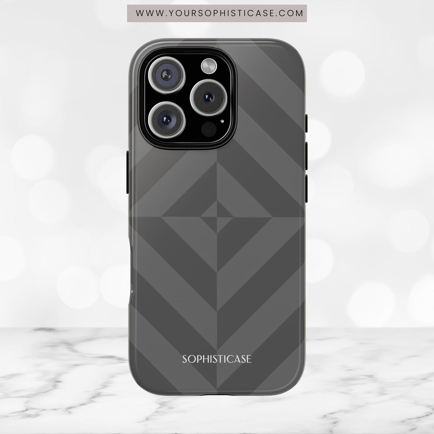 Zenergy in Charcoal Grey - iPhone Case, Samsung Galaxy Case, Google Pixel Case