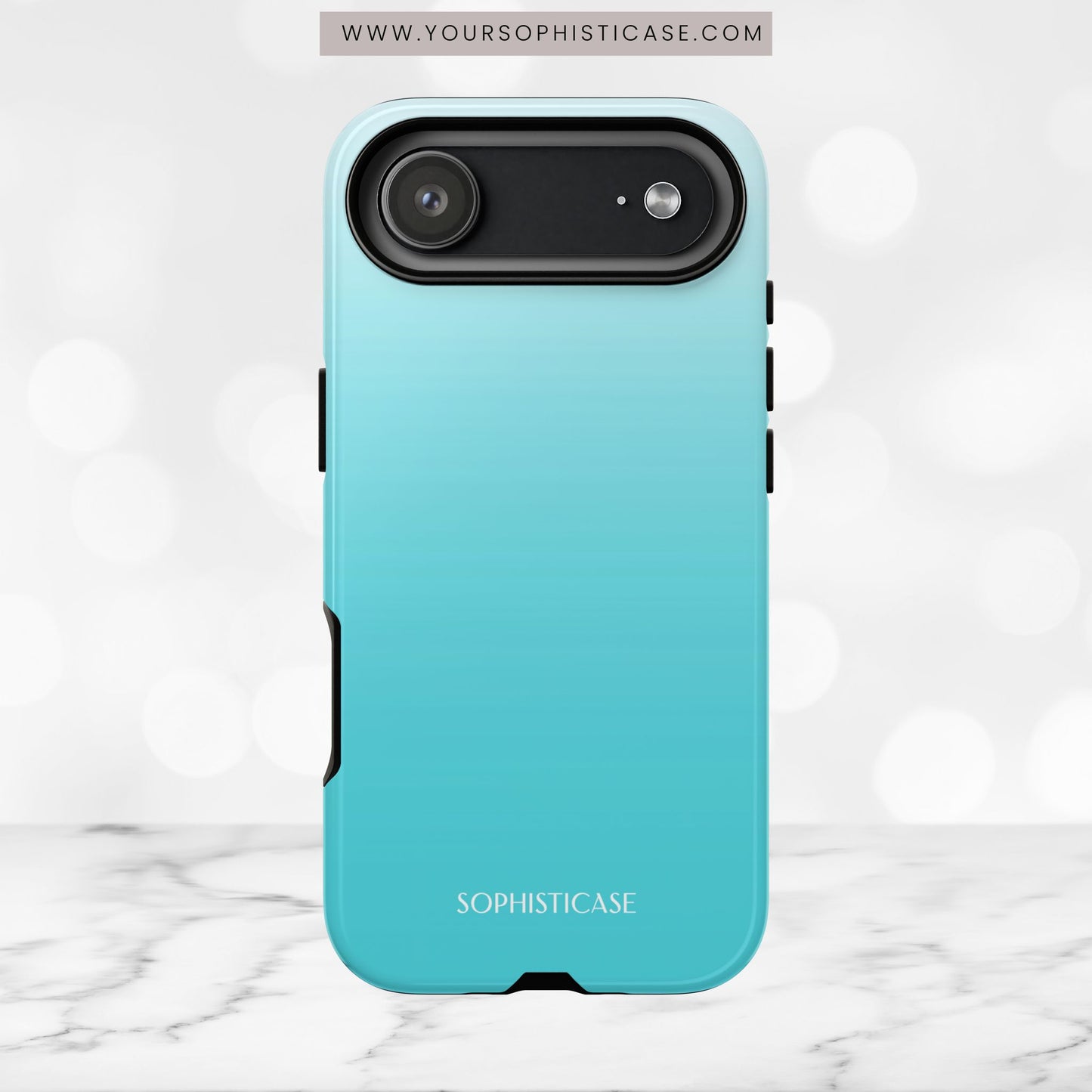 Heavenly in Aqua - Tough Phone Case