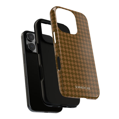Diamond Diva in Deep Brown - iPhone Case, Samsung Galaxy Case, Google Pixel Case