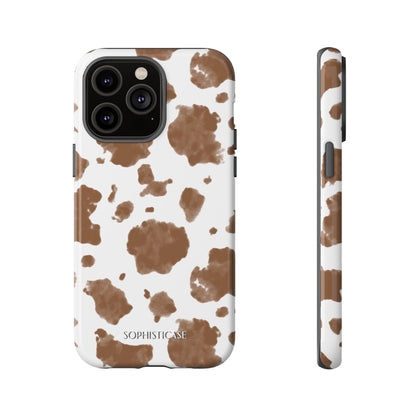Holy Cow in Brown - iPhone Case, Samsung Galaxy Case, Google Pixel Case