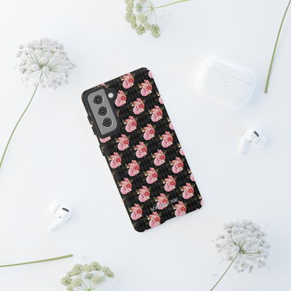 Rose Diamond Romance in Vivienne - Tough Phone Case