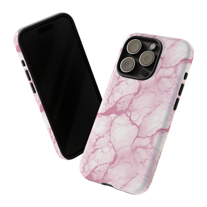 Marble Opulence in Pink - Tough Phone Case