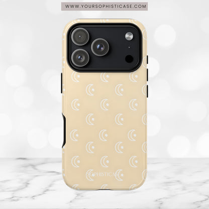Moon Phase in Yellow - iPhone Case