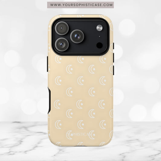 Moon Phase in Yellow - iPhone Case