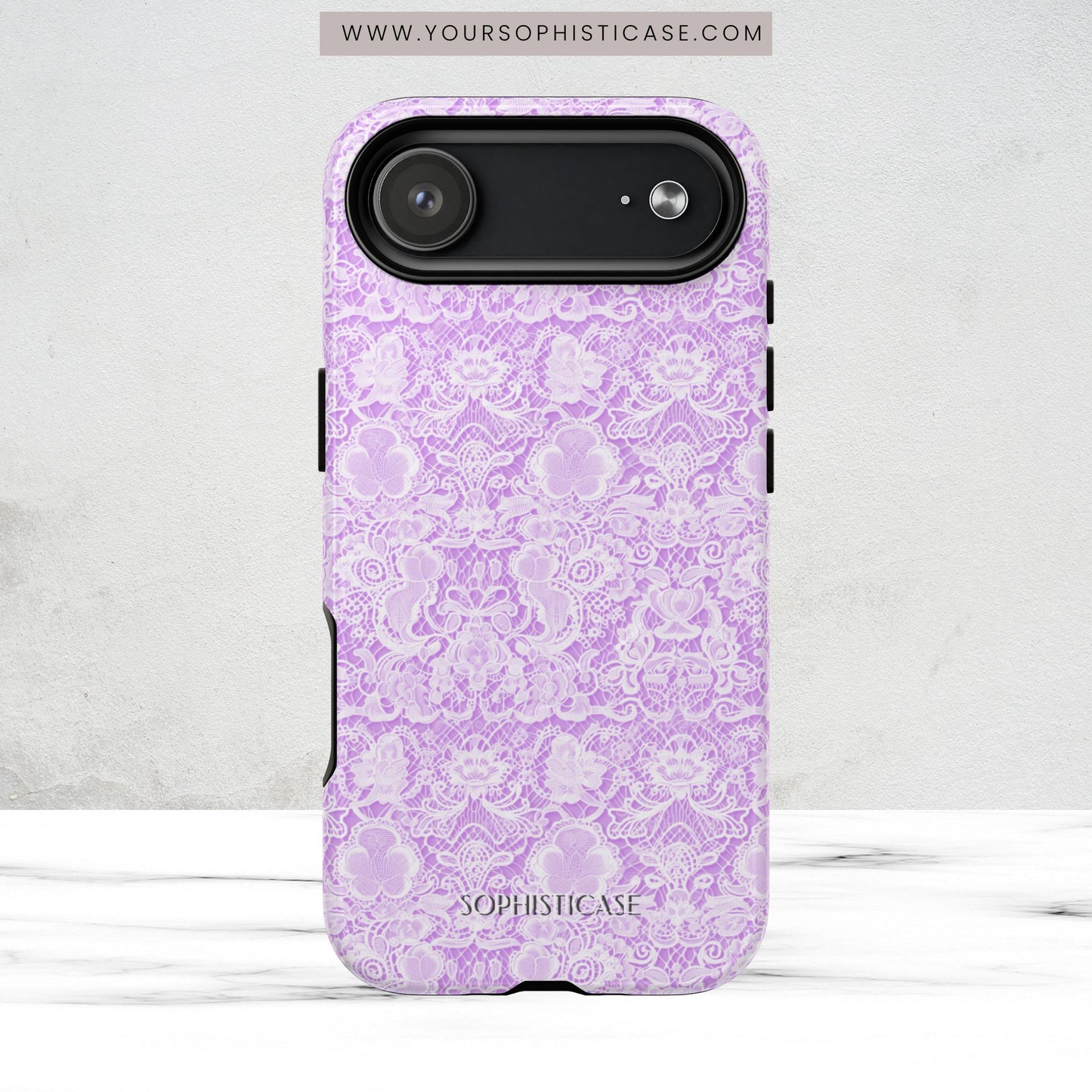 Luxe Lace in Purple - Magsafe Case