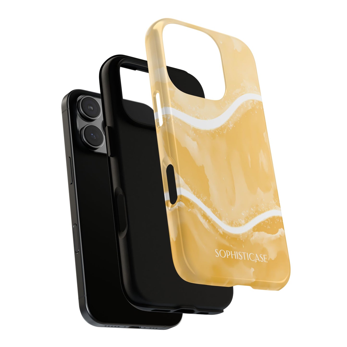 Serenity in Yellow - Protective Phone Case for iPhone