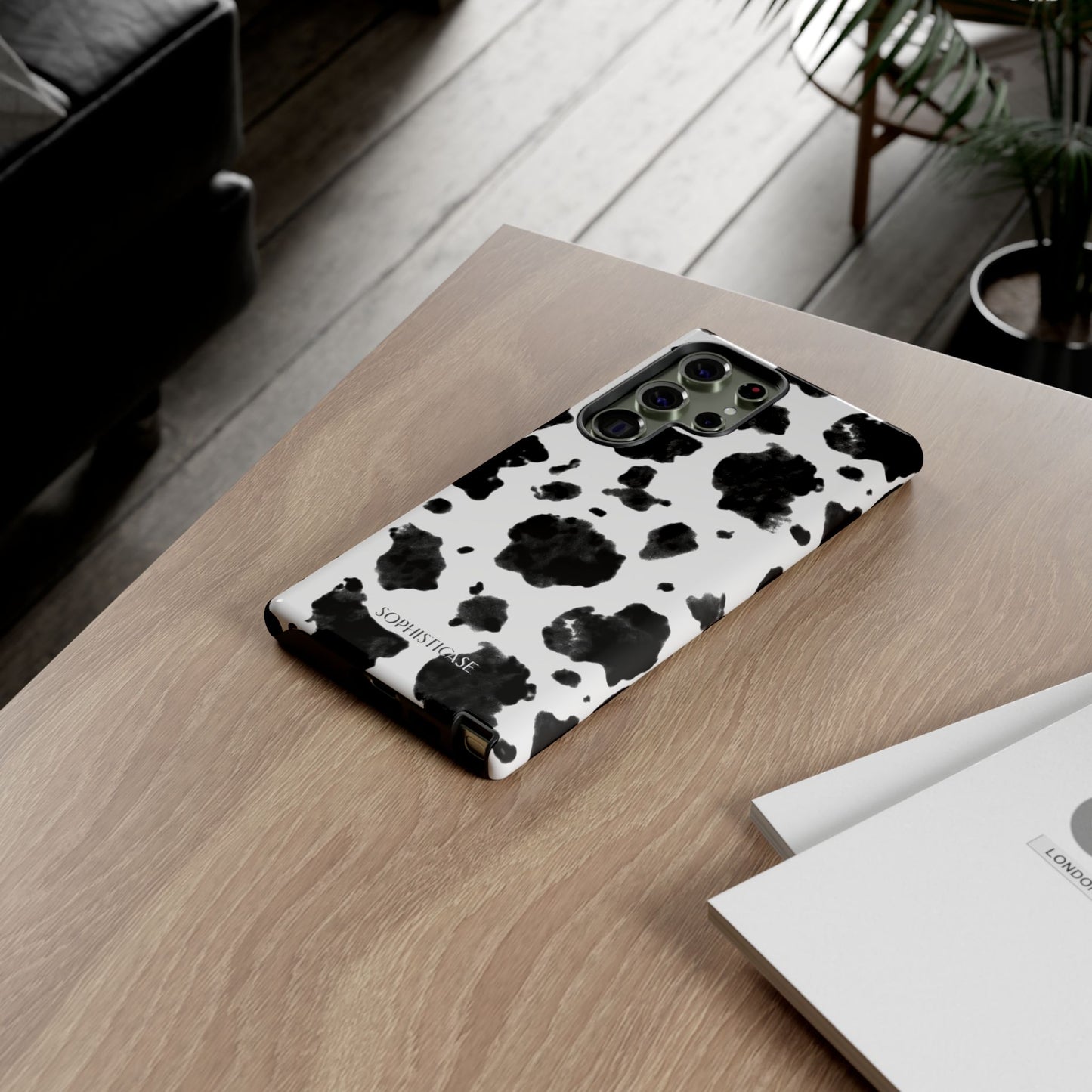 Holy Cow in Black - iPhone Case, Samsung Galaxy Case, Google Pixel Case