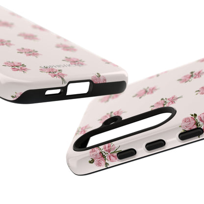The Sweetest Thing in Coquette Rose Bouquet - iPhone Case, Samsung Galaxy Case, Google Pixel Case