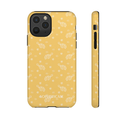 Turtle Island in Yellow - Tough iPhone Case