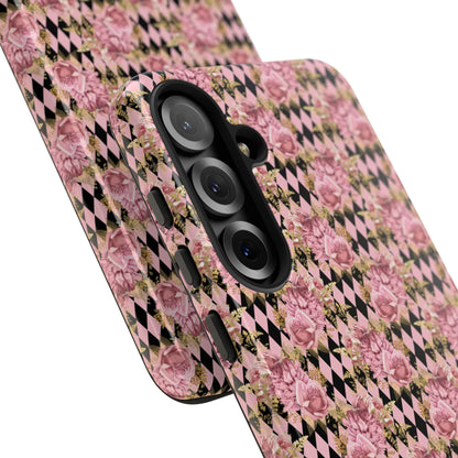 Rose Diamond Romance in Isolde - Tough Phone Case