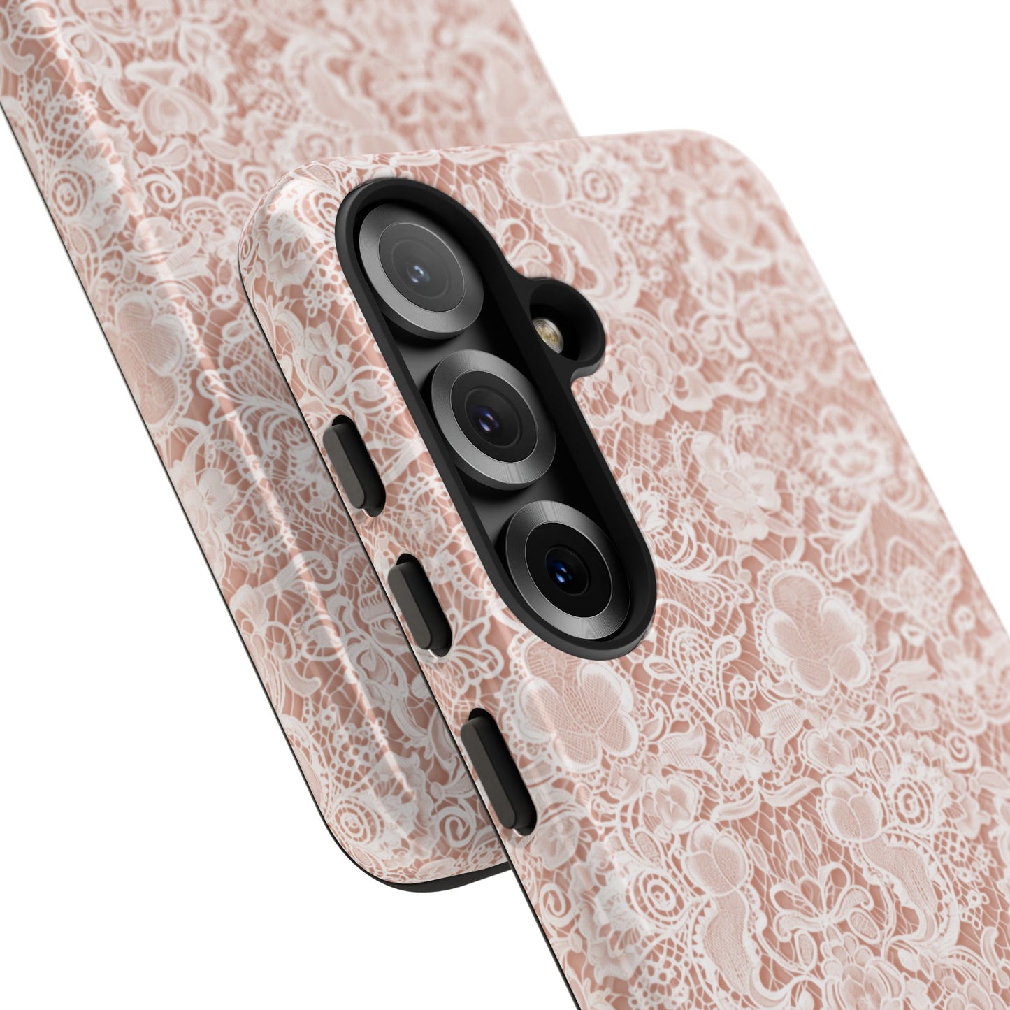 Luxe Lace in Brown - iPhone Case, Samsung Galaxy Case, Google Pixel Case
