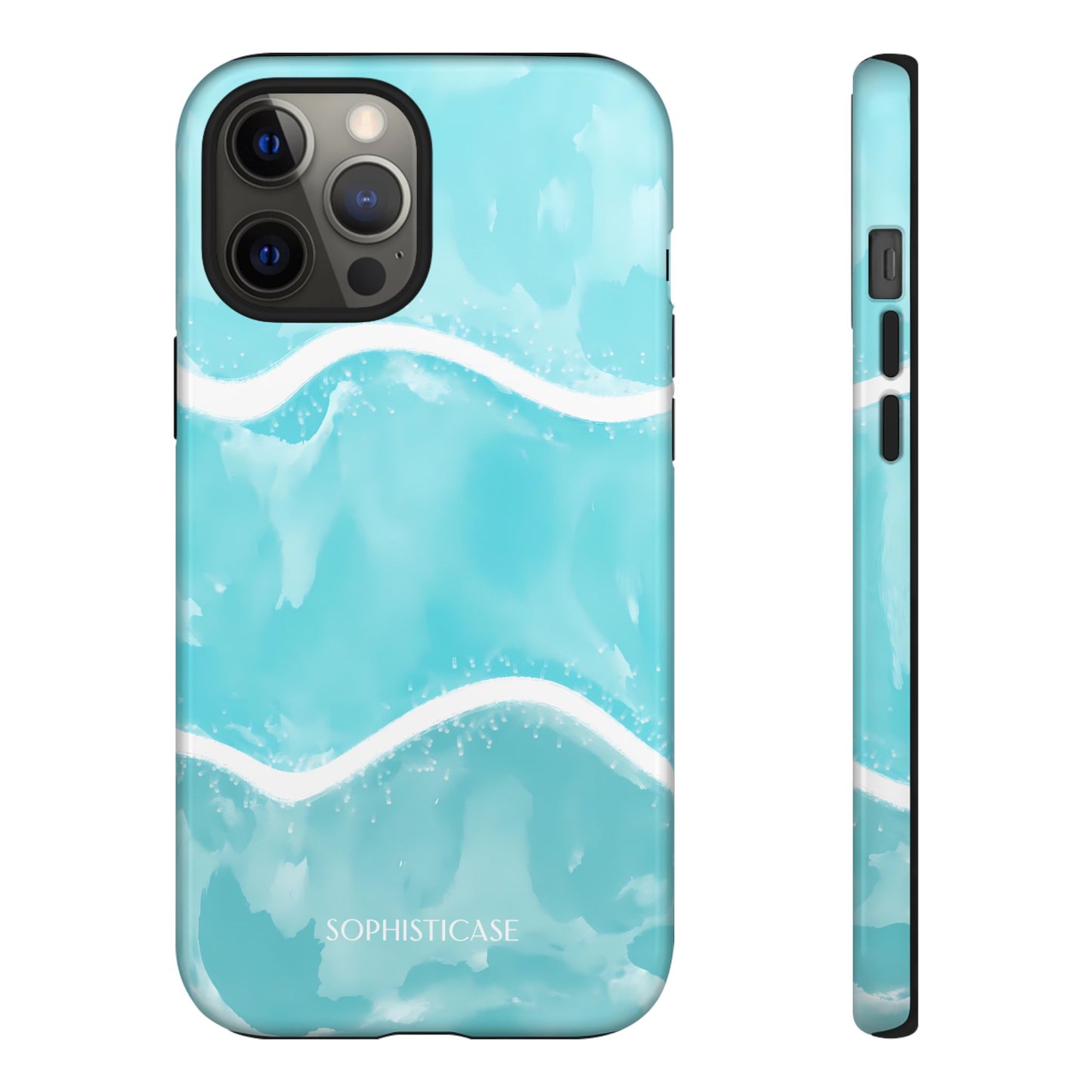 Serenity in Aqua - iPhone Case