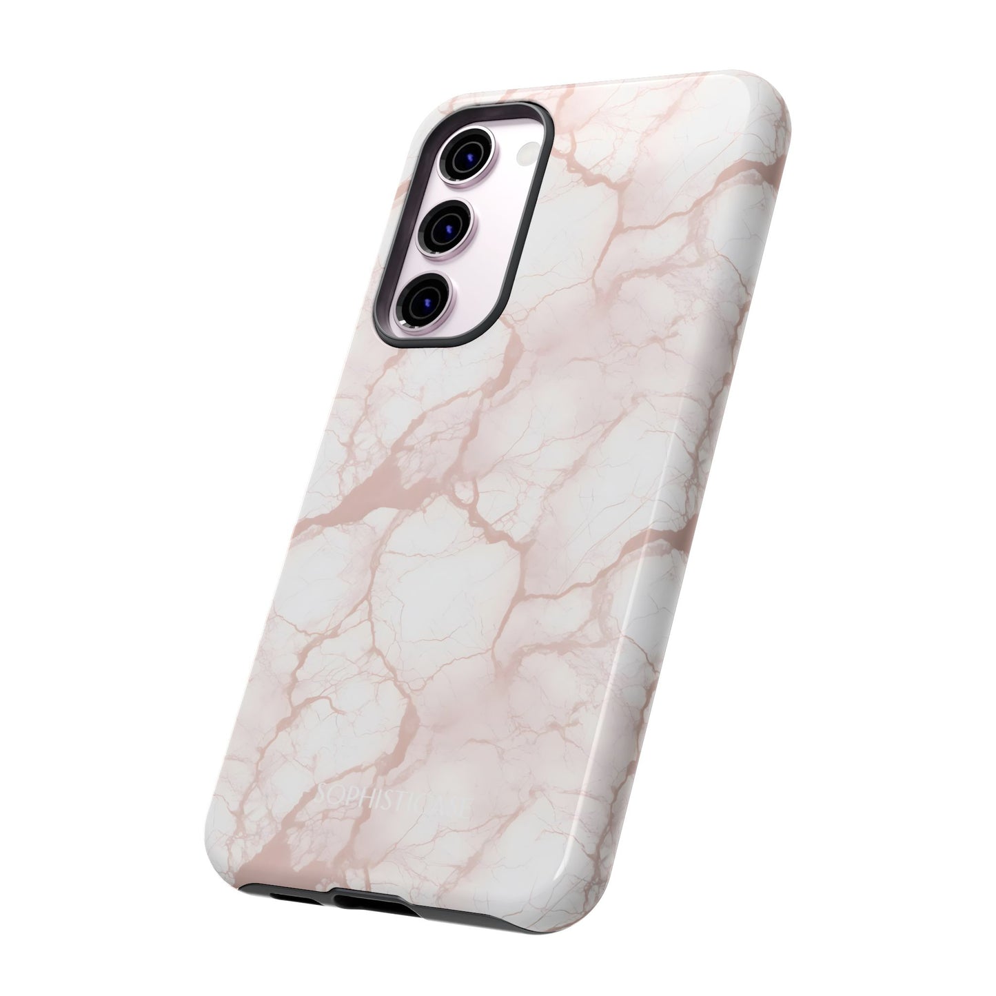 Marble Opulence in Neutral Beige - Tough Phone Case