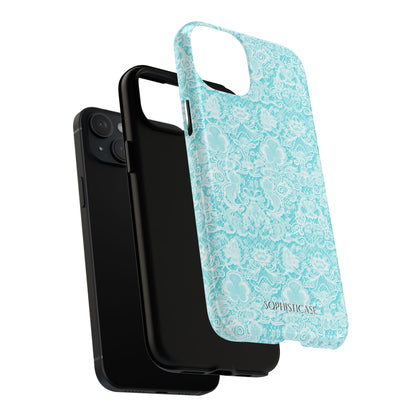 Luxe Lace in Aqua - Magsafe Case