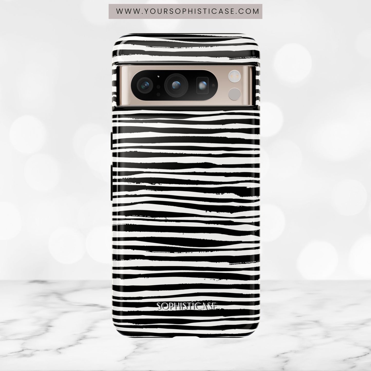 Dark Thoughts in Noir - iPhone Case, Samsung Galaxy Case, Google Pixel Case