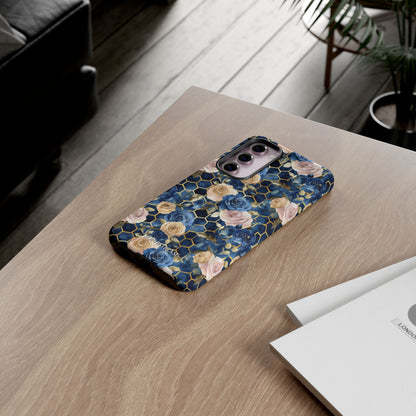 Royal Floral in Midnight Rose - Tough Phone Case