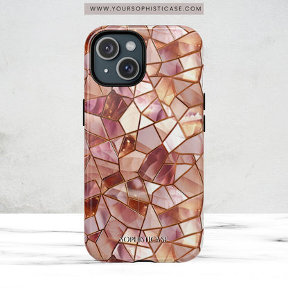 Rose' Runway in Champagne Mosaic - Magsafe Case