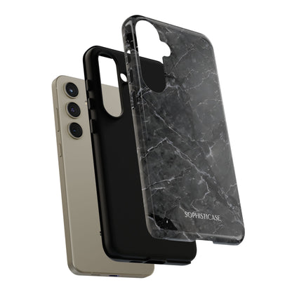 Marble Opulence in Black - iPhone Case, Samsung Galaxy Case, Google Pixel Case