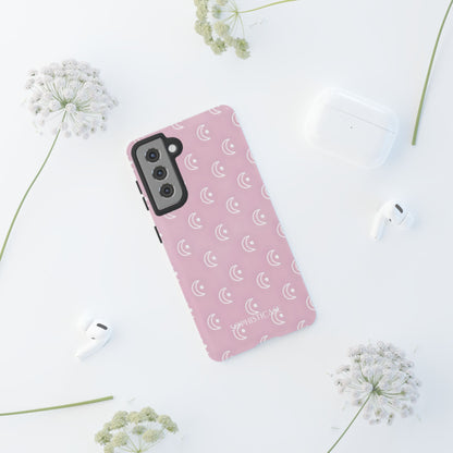 Moon Phase in Pink - Tough Phone Case for Samsung Galaxy