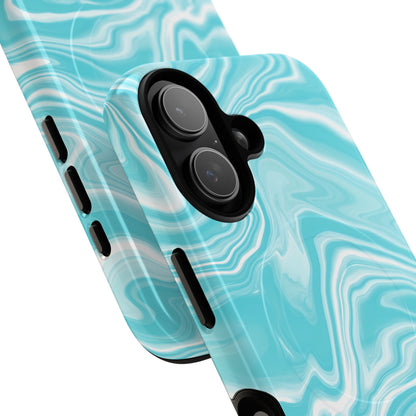 Liquid Dreams in Aqua - Magsafe Case