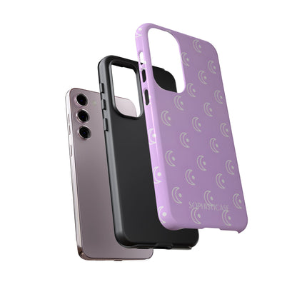 Moon Phase in Purple - Tough Phone Case for Samsung Galaxy