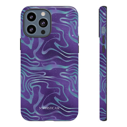Cosmic Gold in Blue & Purple - iPhone Case, Samsung Galaxy Case, Google Pixel Case