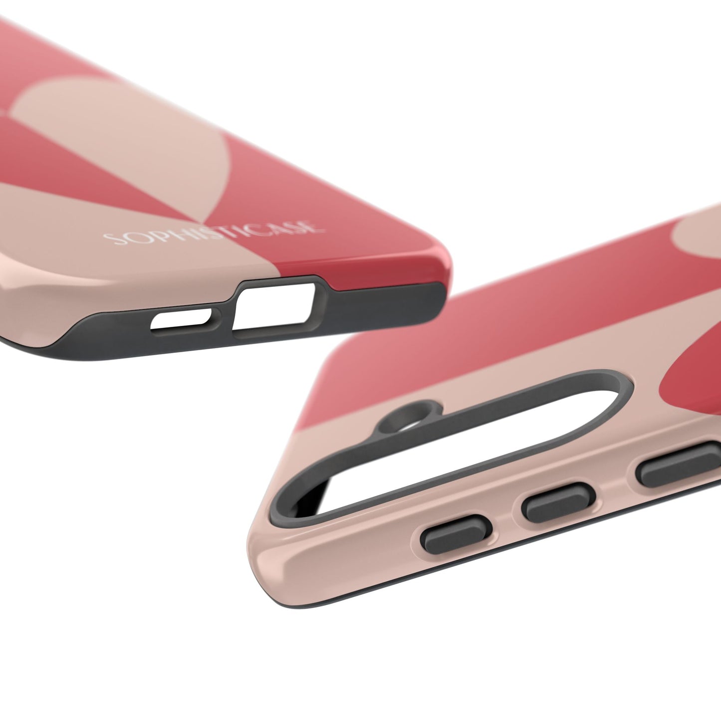 Be Mine in Red and Brown - iPhone Case, Samsung Galaxy Case, Google Pixel Case