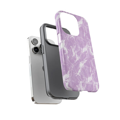 Marble Crush in Purple - Tough Phone Case