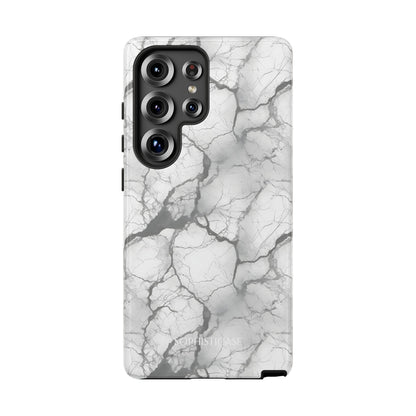 Marble Opulence in Charcoal Grey - Samsung Galaxy Case