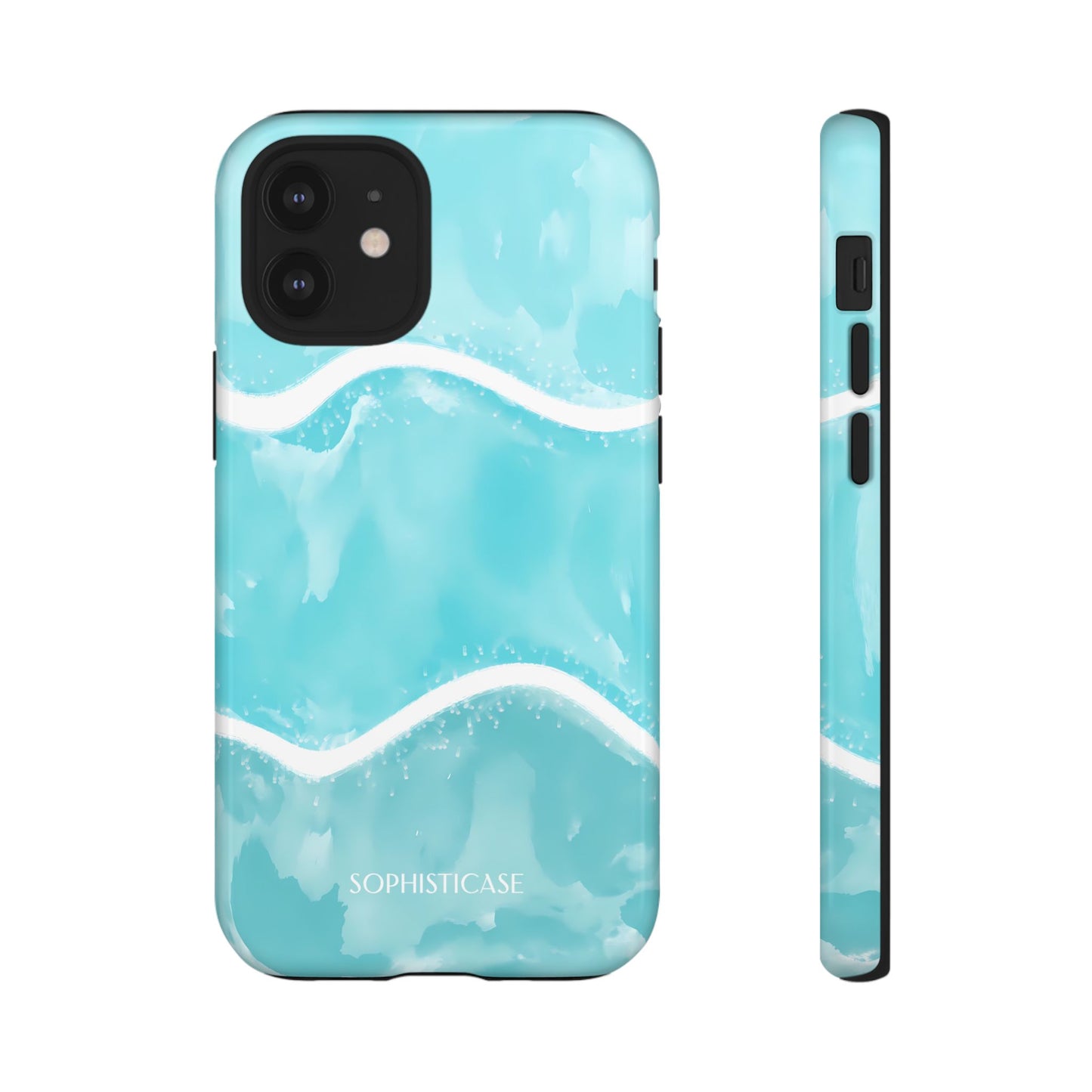 Serenity in Aqua - iPhone Case