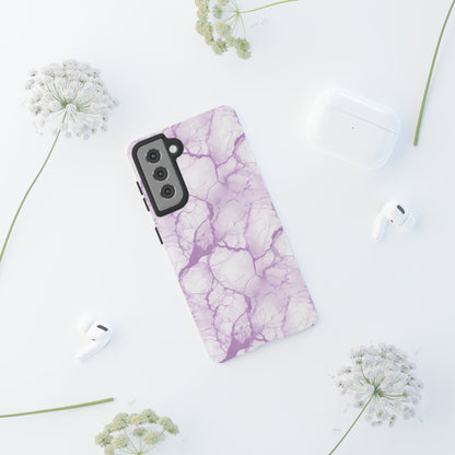 Marble Opulence in Purple - Tough Phone Case