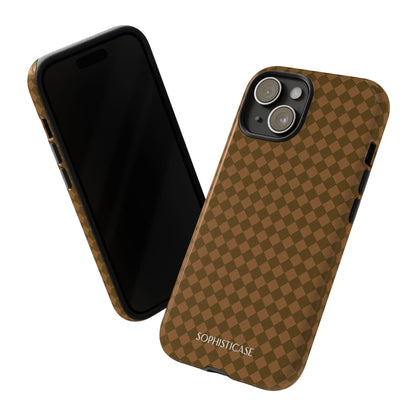 Diamond Diva in Deep Brown - iPhone Case, Samsung Galaxy Case, Google Pixel Case