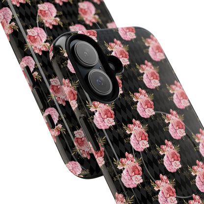 Rose Diamond Romance in Vivienne - Magsafe Phone Case