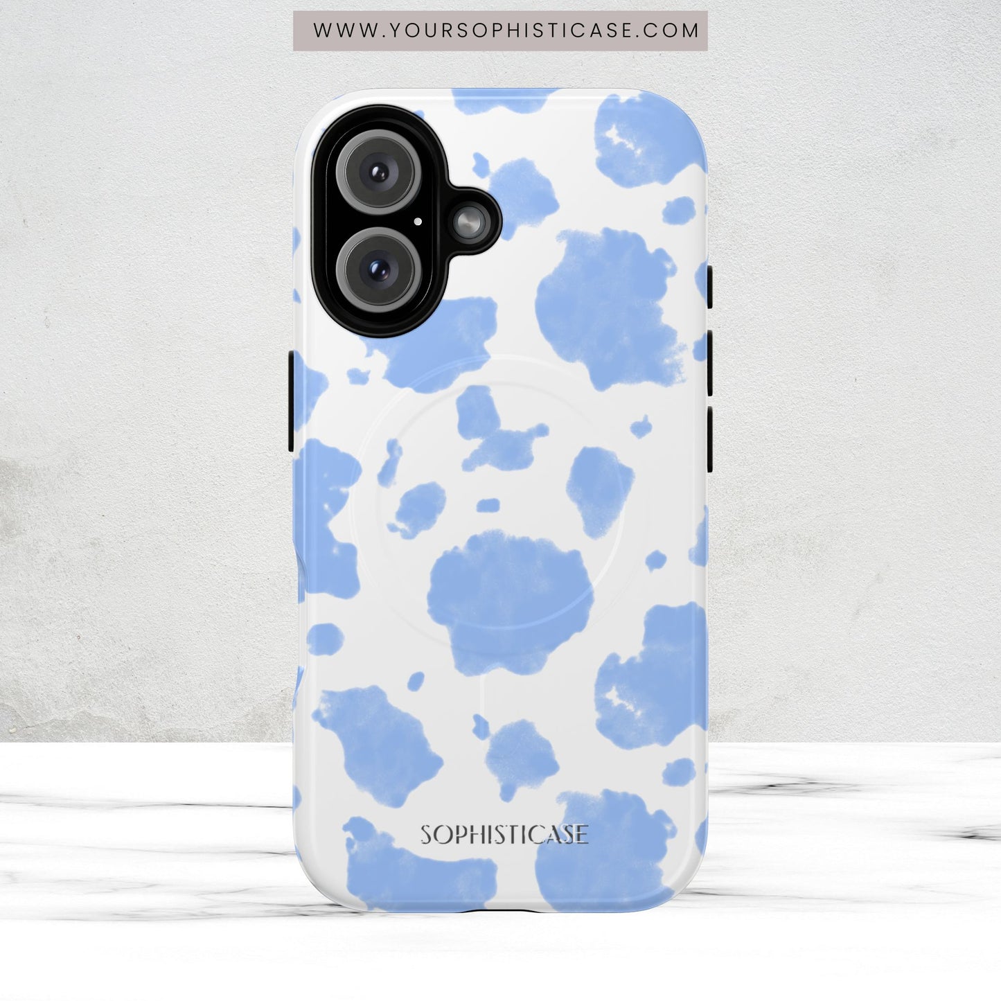 Holy Cow in Blue - Magsafe Case