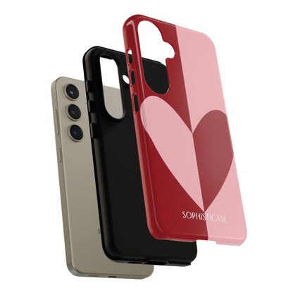 Be Mine in Red and Pink - iPhone Case, Samsung Galaxy Case, Google Pixel Case